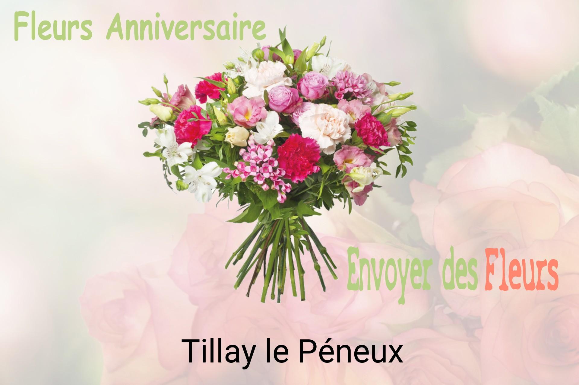 Bouquet de fleurs d’anniversaire livré à Tillay-le-Péneux