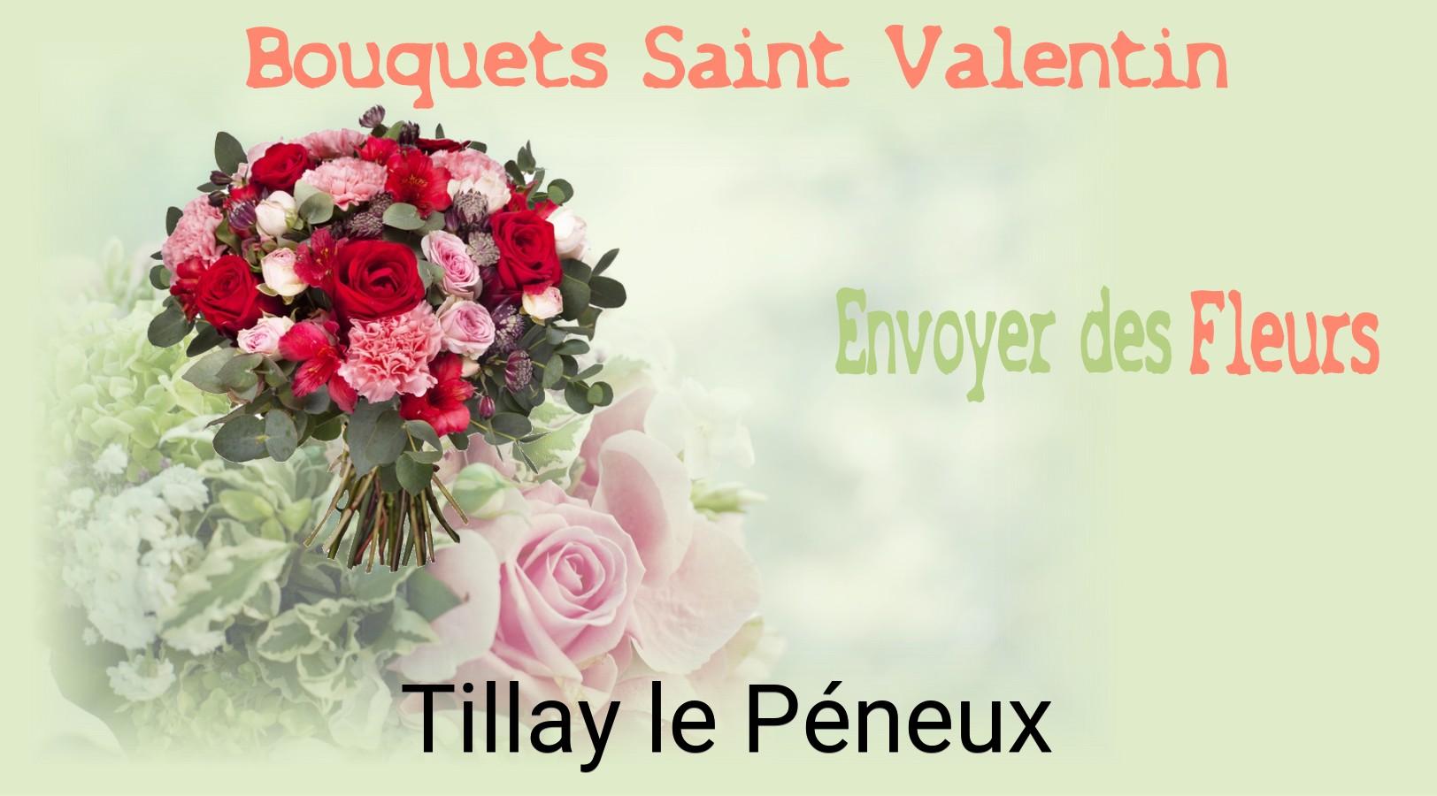 Roses de Saint-Valentin livrées à Tillay-le-Péneux